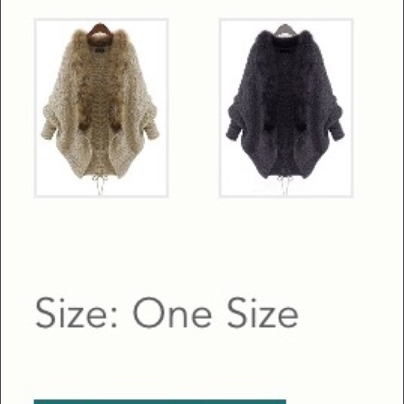 Batwing Wrapped Sweaters - Picture 3 of 8